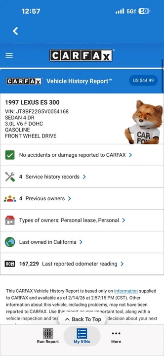 1997 Lexus ES 2nd Gen - Image 13 of 19