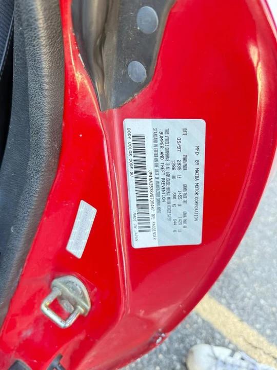 1997 Mazda NA MX-5 Miata - Image 17 of 17
