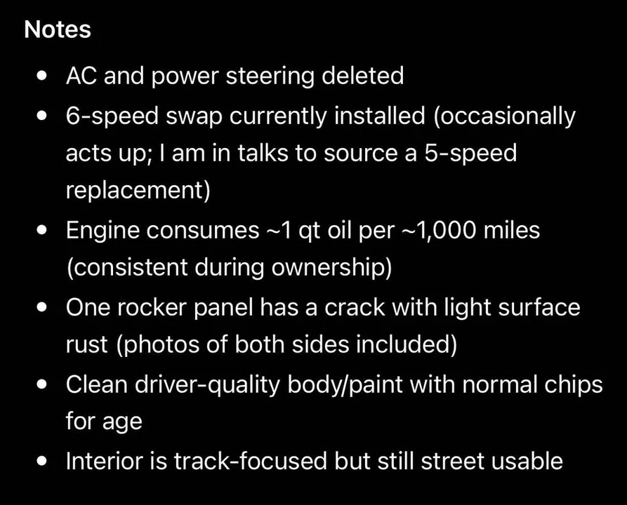 1997 Mazda NA MX-5 Miata - Image 12 of 12