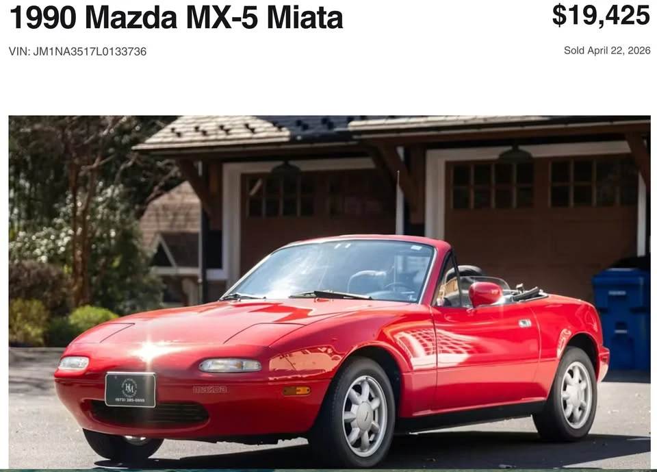1997 Mazda NA MX-5 Miata - Image 20 of 20