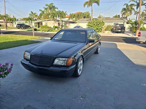1997 Mercedes-Benz S600 Black