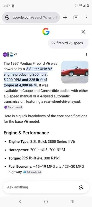 1997 Pontiac Firebird 4th Gen - Image 2 of 13