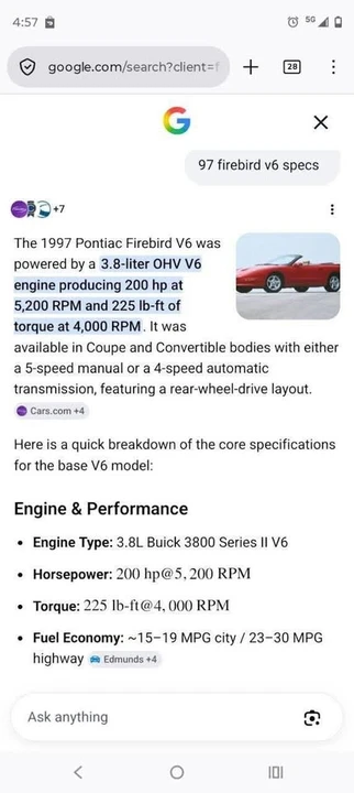 1997 Pontiac Firebird 4th Gen - Image 2 of 13