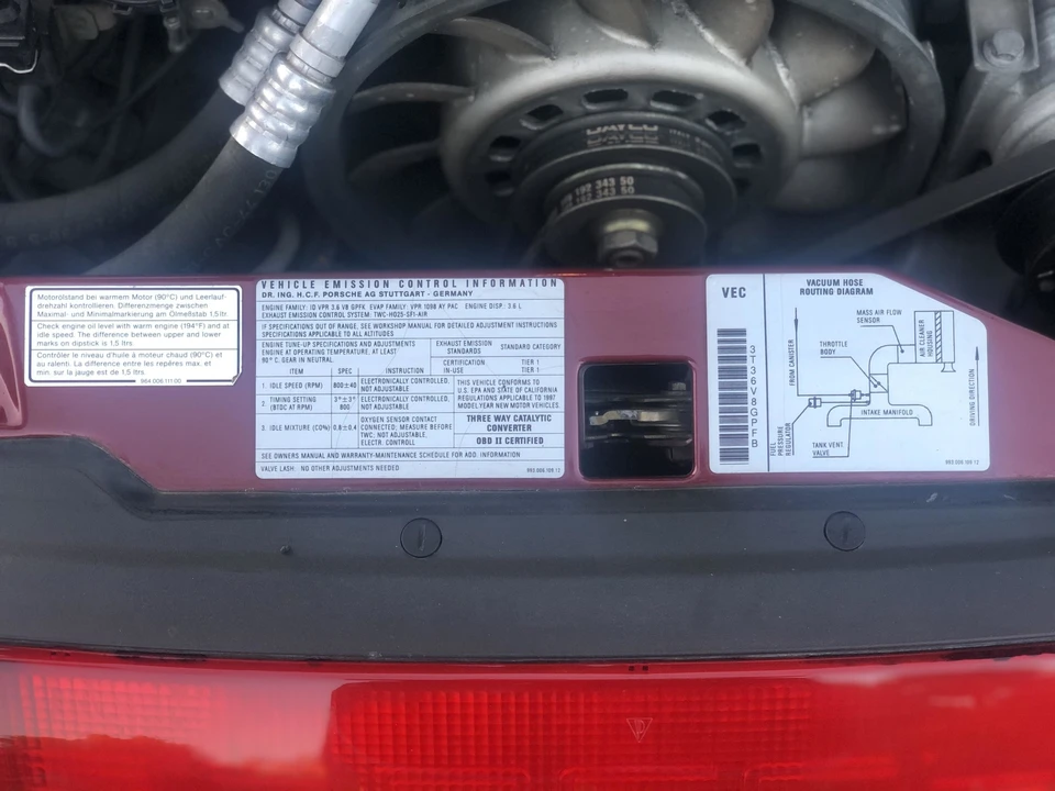 1997 Porsche 993 Carrera - Image 25 of 31