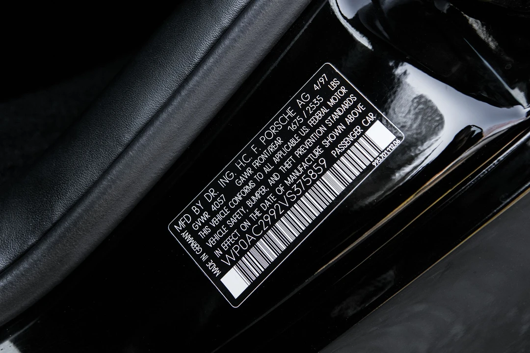 1997 Porsche 993 Turbo - Image 11 of 31