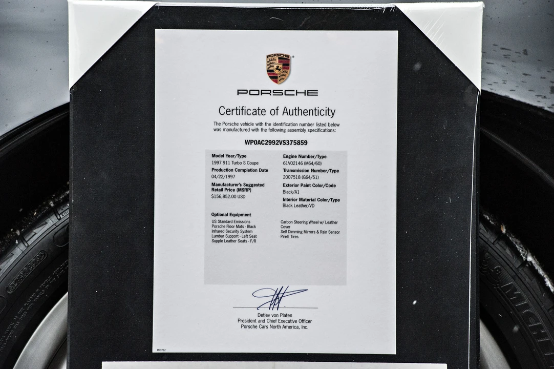 1997 Porsche 993 Turbo - Image 2 of 31