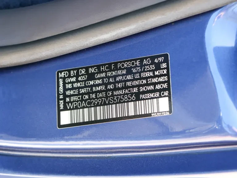1997 Porsche 993 Turbo S - Image 27 of 31