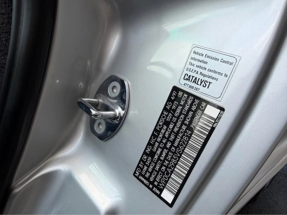 1997 Porsche 986 Boxster - Image 10 of 20
