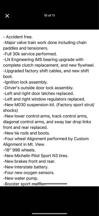1997 Porsche 986 Boxster - Image 15 of 20