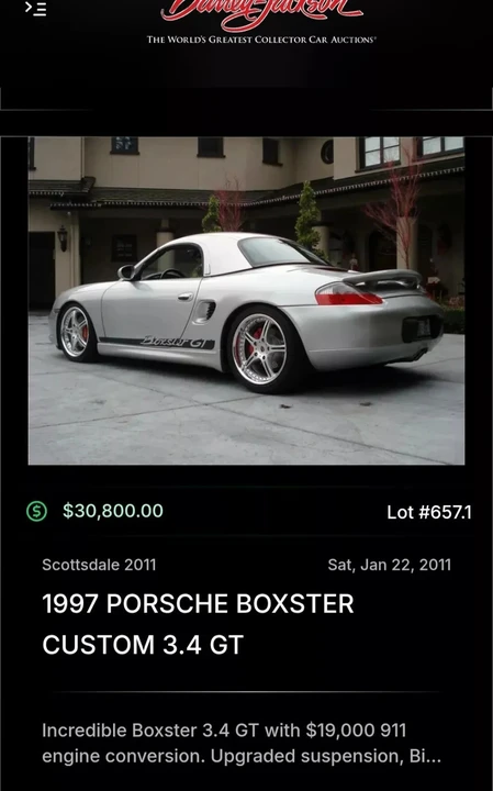 1997 Porsche 986 Boxster - Image 19 of 21