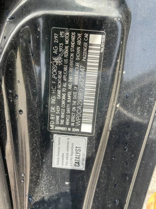 1997 Porsche 986 Boxster - Image 17 of 19