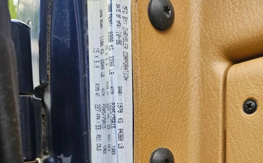 1997 Jeep TJ Wrangler - Image 9 of 12