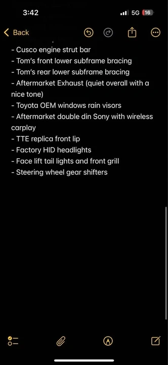1997 Toyota Aristo - Image 9 of 10