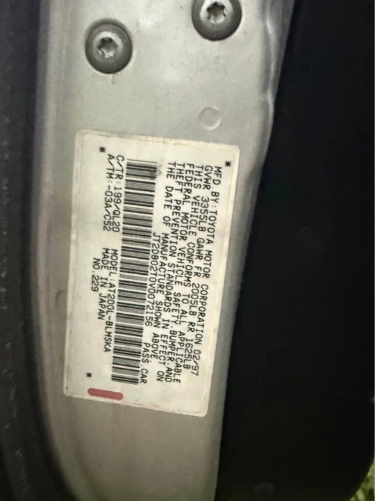 1997 Toyota Celica 6th Gen - Image 6 of 12