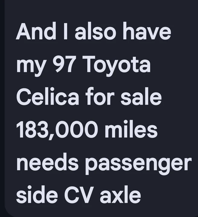 1997 Toyota Celica 6th Gen - Image 7 of 7