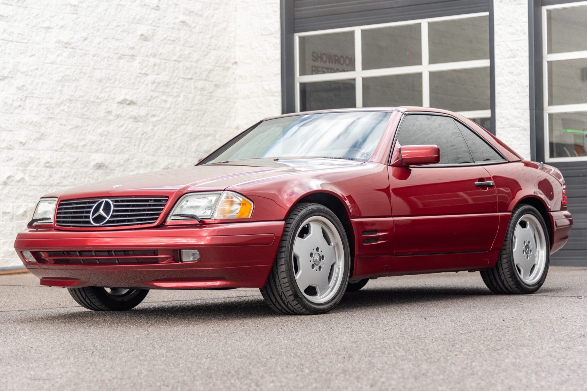8k-Mile 1997 Mercedes-Benz SL500 40th Anniversary