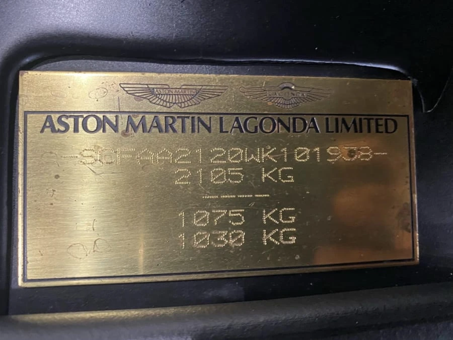 1998 Aston Martin DB7 - Image 18 of 20