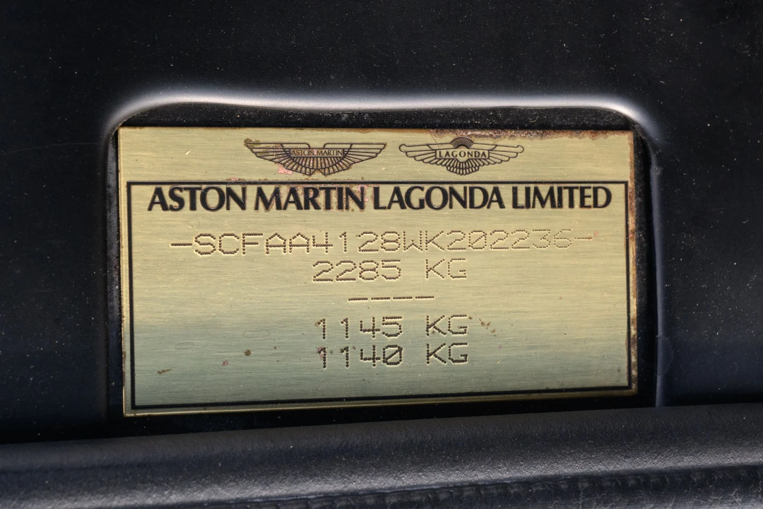 1998 Aston Martin DB7 - Image 30 of 31