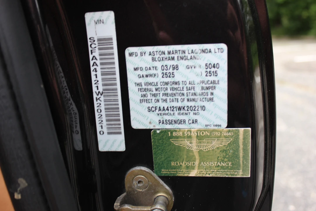 1998 Aston Martin DB7 - Image 14 of 30