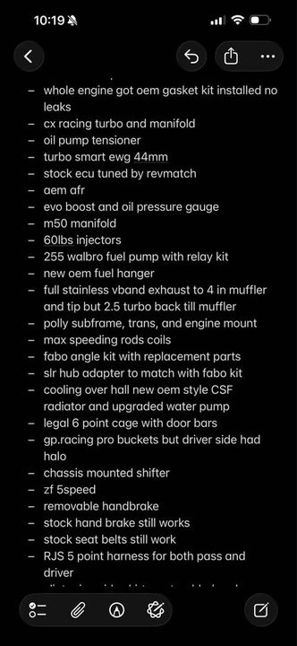 1998 BMW E36 3 Series - Image 19 of 20