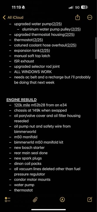 1998 BMW E36 3 Series - Image 8 of 10