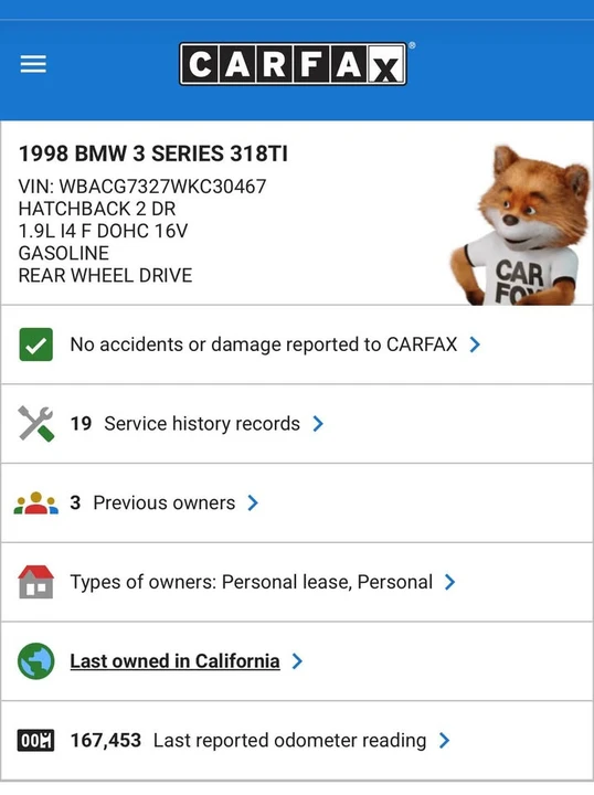 1998 BMW E36/5 3 Series Compact - Image 4 of 17