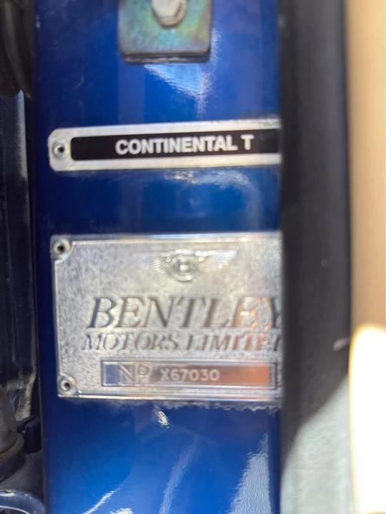 1998 Bentley Continental R - Image 10 of 11