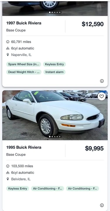 1998 Buick Riviera 8th Gen - Image 8 of 17