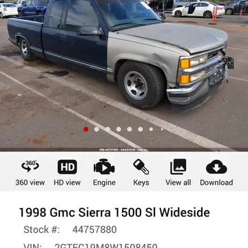 1998 Chevrolet 2500 Extended Cab & Chassis
