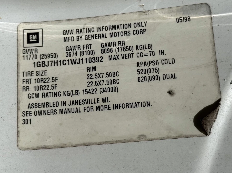 1998 Chevrolet C/K 4th Gen - Image 15 of 16