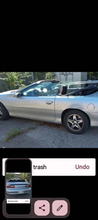 1998 Chevrolet Camaro 4th Gen - Image 2 of 3