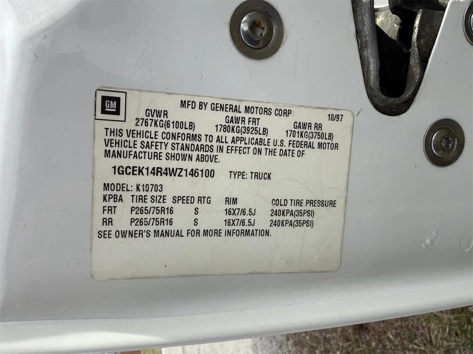 1998 Chevrolet C/K 4th Gen - Image 14 of 31