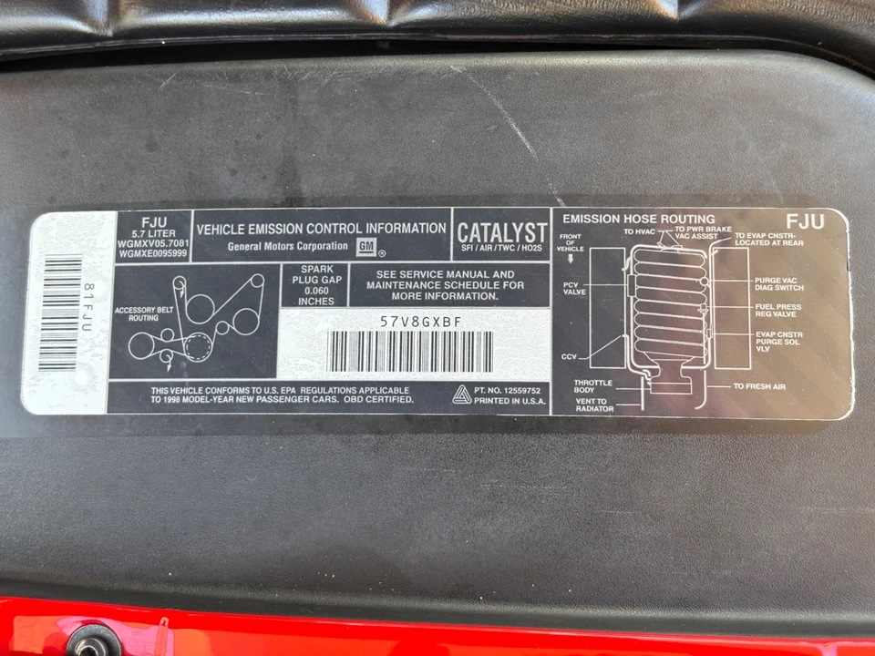 1998 Chevrolet Corvette C5 - Image 25 of 31