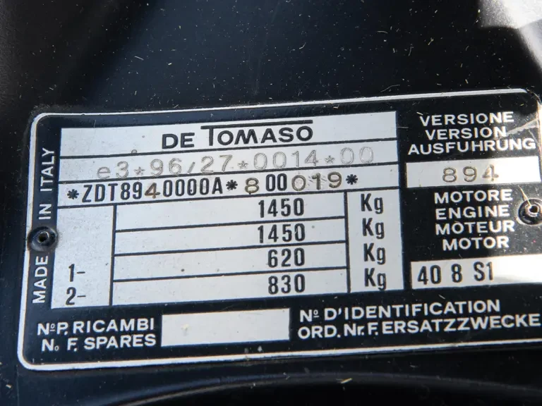 1998 DeTomaso - Image 23 of 27