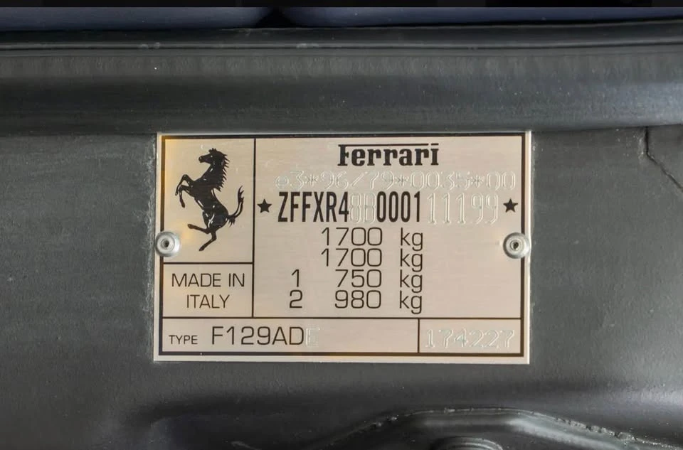 1998 Ferrari F355 Spider - Image 19 of 19