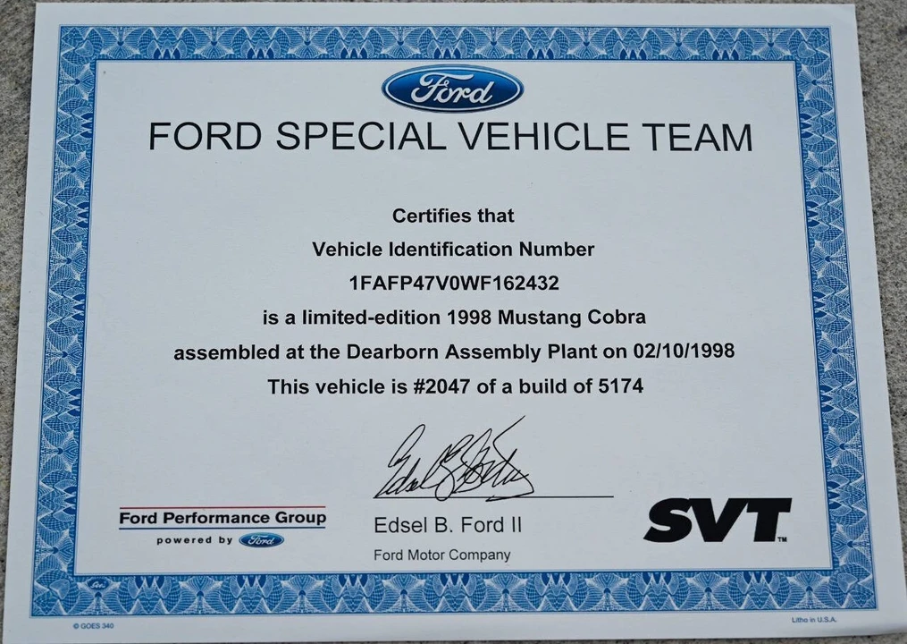 1998 Ford SN95 Mustang - Image 7 of 31