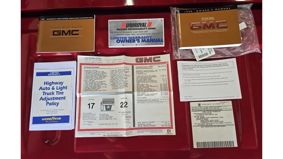 1998 GMC S-15/Sonoma - Image 20 of 20