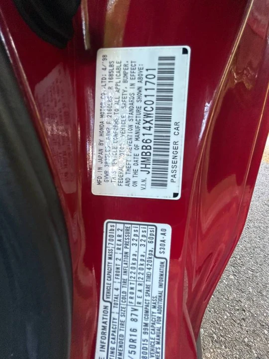 1998 Honda Prelude 5th Gen - Image 15 of 19
