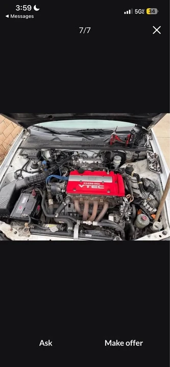 1998 Honda Prelude 5th Gen - Image 7 of 7