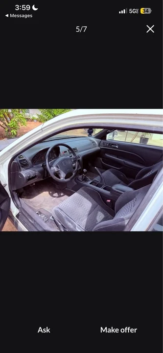1998 Honda Prelude 5th Gen - Image 5 of 7