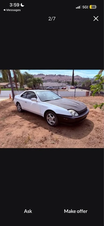 1998 Honda Prelude 5th Gen - Image 2 of 7