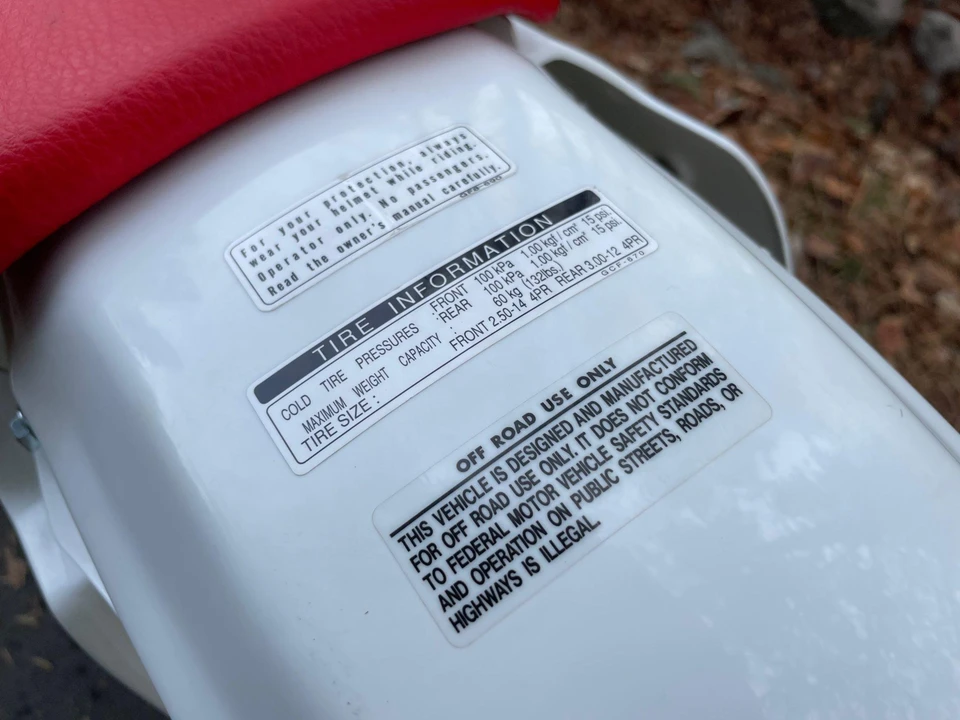 1998 Honda XR - Image 31 of 31