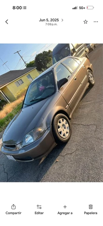 1998 Honda EK Civic - Image 3 of 3