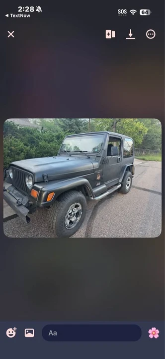 1998 Jeep TJ Wrangler - Image 7 of 9