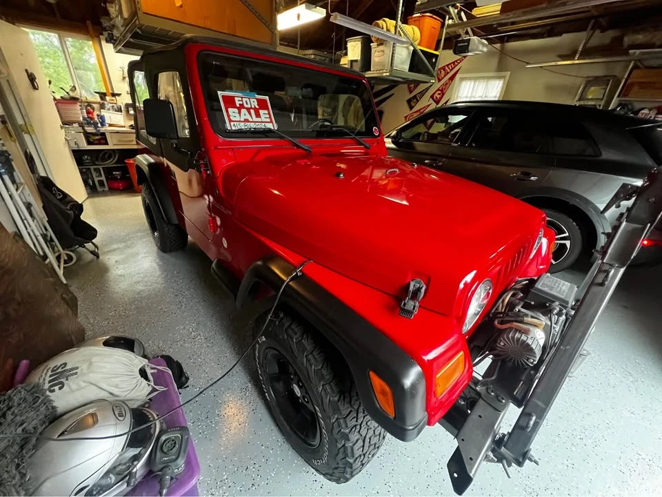 1998 Jeep TJ Wrangler - Image 4 of 8