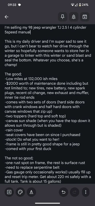 1998 Jeep TJ Wrangler - Image 13 of 15