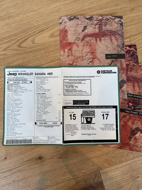 1998 Jeep TJ Wrangler - Image 17 of 17
