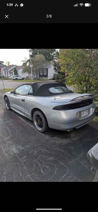 1998 Mitsubishi Eclipse 2nd Gen - Image 2 of 2