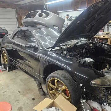 1998 Mitsubishi Eclipse GS-T Spyder Convertible 2D