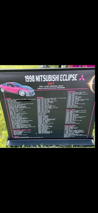 1998 Mitsubishi Eclipse 2nd Gen - Image 12 of 12